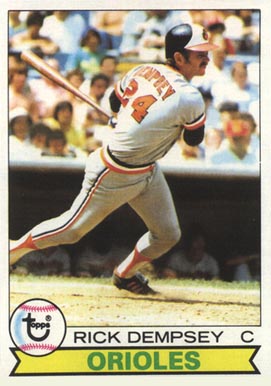 1979 Topps Rick Dempsey #593 Baseball Card