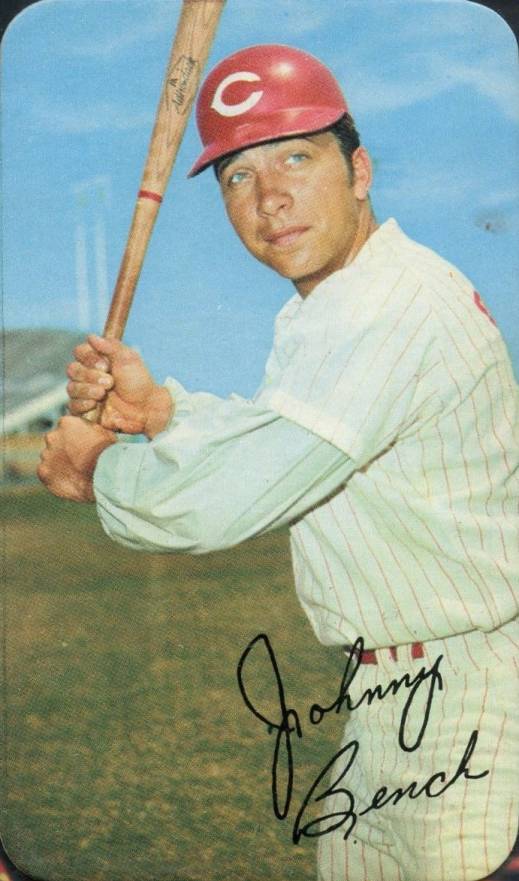 1970 Topps Super Johnny Bench #8 Baseball Card