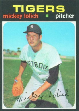 1971 Topps Mickey Lolich #133 Baseball Card