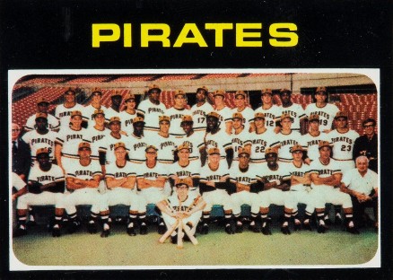 1971 Topps Pittsburgh Pirates Team #603 Baseball Card