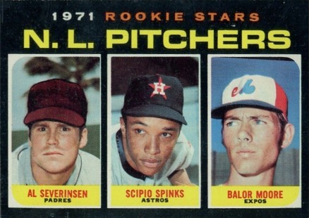 1971 Topps Rookie Stars N.L. Pitchers #747 Baseball Card
