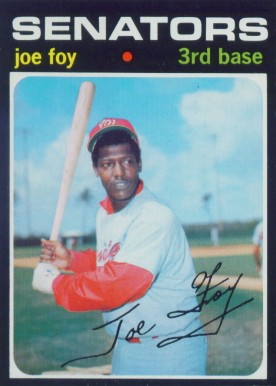 1971 Topps Joe Foy #706 Baseball Card