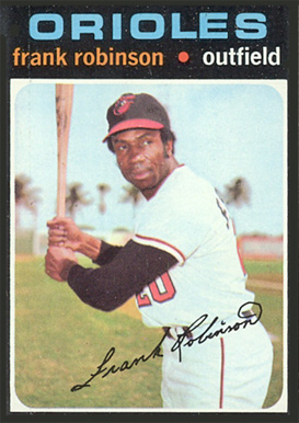 1971 Topps Frank Robinson #640 Baseball Card