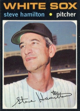 1971 Topps Steve Hamilton #627 Baseball Card