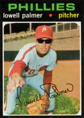 1971 Topps Lowell Palmer #554 Baseball Card