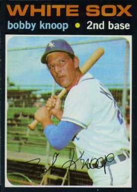 1971 Topps Bobby Knoop #506 Baseball Card