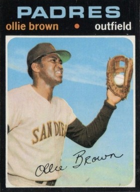 1971 Topps Ollie Brown #505 Baseball Card