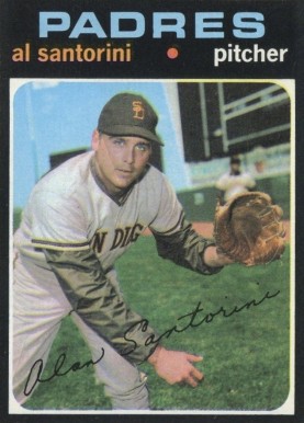1971 Topps Al Santorini #467 Baseball Card