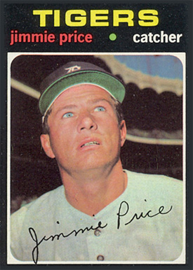 1971 Topps Jimmie Price #444 Baseball Card