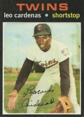 1971 Topps Leo Cardenas #405 Baseball Card