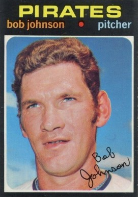 1971 Topps Bob Johnson #365 Baseball Card