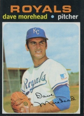 1971 Topps Dave Morehead #221 Baseball Card