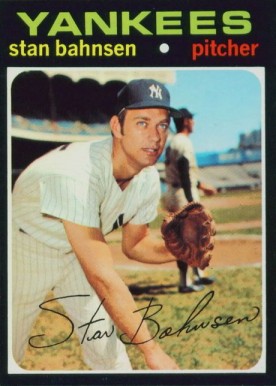 1971 Topps Stan Bahnsen #184 Baseball Card