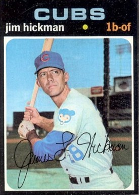 1971 Topps Jim Hickman #175 Baseball Card