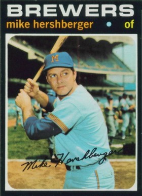 1971 Topps Mike Hershberger #149 Baseball Card