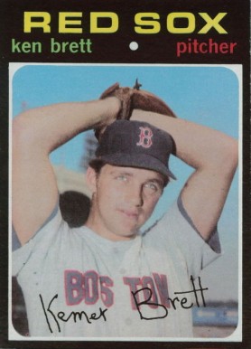 1971 Topps Ken Brett #89 Baseball Card