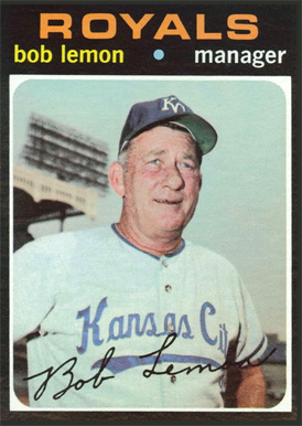 1971 Topps Bob Lemon #91 Baseball Card
