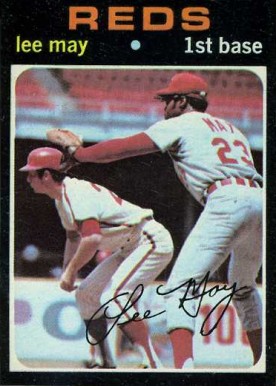 1971 Topps Lee May #40 Baseball Card