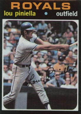 1971 Topps Lou Piniella #35 Baseball Card