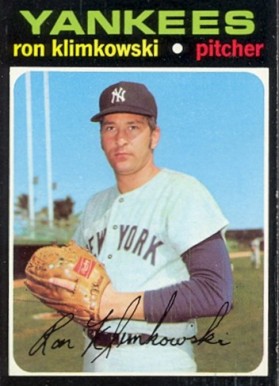 1971 Topps Ron Klimkowski #28 Baseball Card