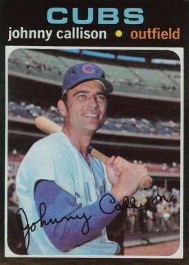 1971 Topps Johnny Callison #12 Baseball Card