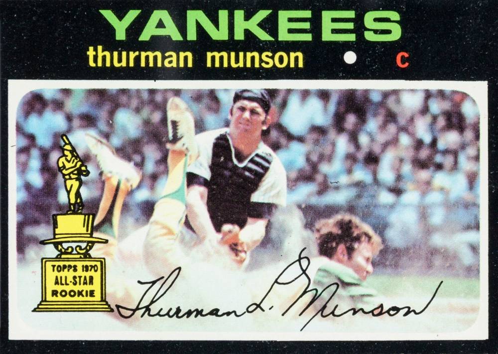1971 Topps Thurman Munson #5 Baseball Card