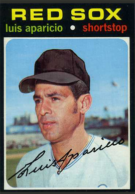 1971 Topps Luis Aparicio #740 Baseball Card
