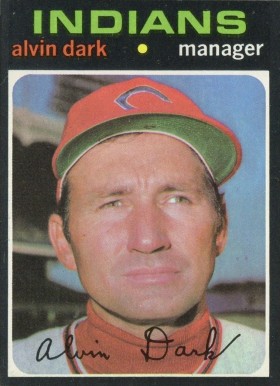 1971 Topps Alvin Dark #397 Baseball Card