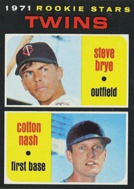 1971 Topps Rookie Stars Twins #391 Baseball Card