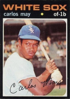1971 Topps Carlos May #243 Baseball Card