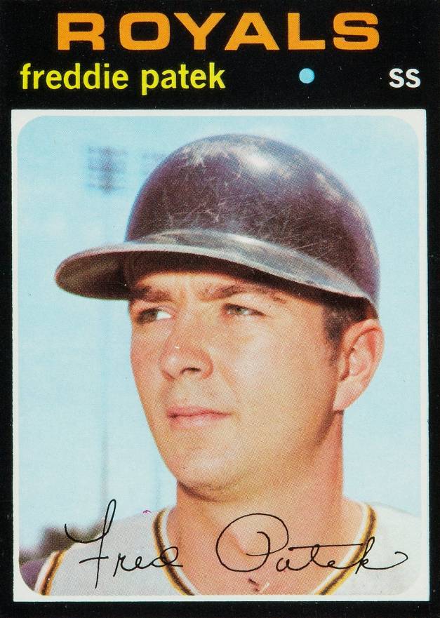 1971 Topps Freddie Patek #626 Baseball Card