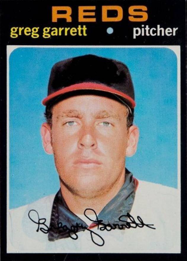 1971 Topps Greg Garrett #377 Baseball Card