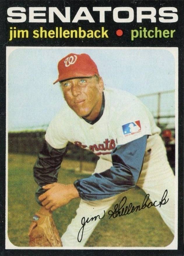 1971 Topps Jim Shellenback #351 Baseball Card