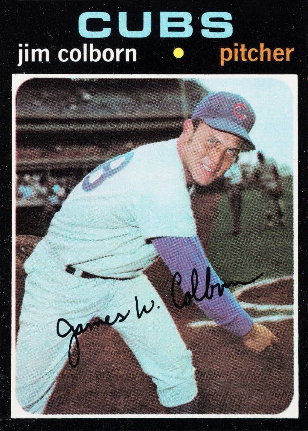 1971 Topps Jim Colborn #38 Baseball Card