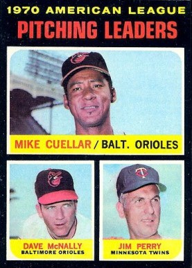 1971 Topps A.L. Pitching Leaders #69 Baseball Card