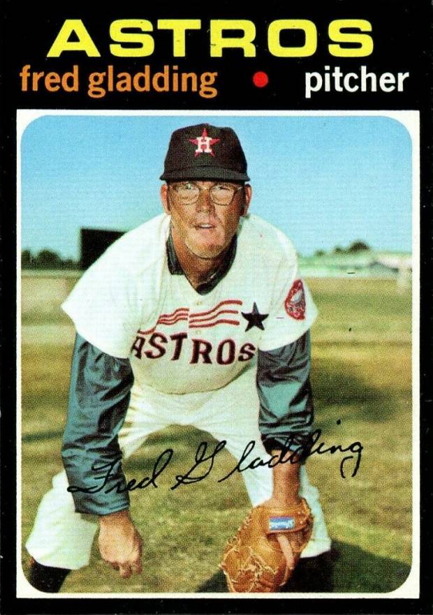 1971 Topps Fred Gladding #381 Baseball Card