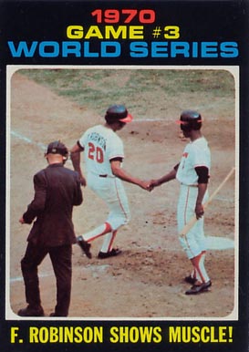 1971 Topps World Series Game 3 #329 Baseball Card