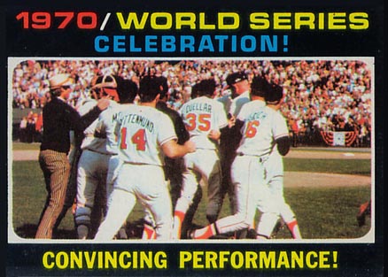 1971 Topps World Series Celebration #332 Baseball Card