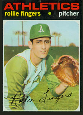 1971 Topps Rollie Fingers #384 Baseball Card