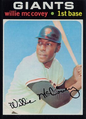 1971 Topps Willie McCovey #50 Baseball Card