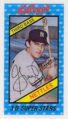 1980 Kellogg's Graig Nettles #18 Baseball Card