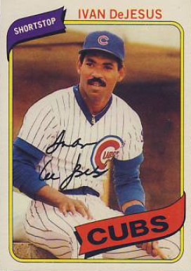1980 Topps Ivan DeJesus #691 Baseball Card