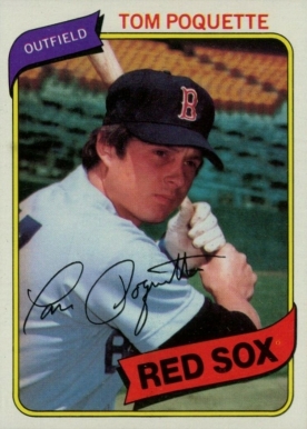 1980 Topps Tom Poquette #597 Baseball Card