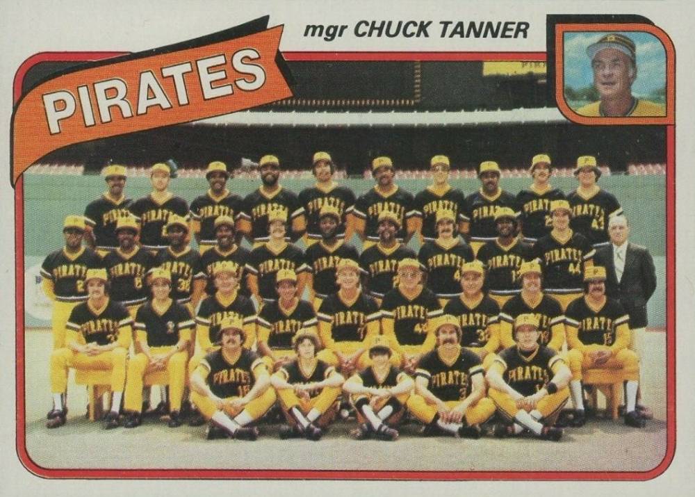 1980 Topps Pirates Team #551 Baseball Card