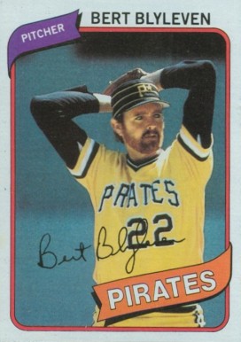 1980 Topps Bert Blyleven #457 Baseball Card