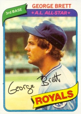 1980 Topps George Brett #450 Baseball Card