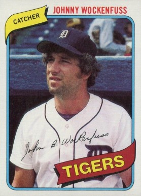 1980 Topps Johnny Wockenfuss #338 Baseball Card