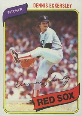 1980 Topps Dennis Eckersley #320 Baseball Card