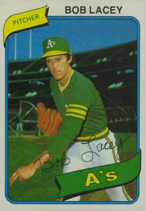 1980 Topps Bob Lacey #316 Baseball Card