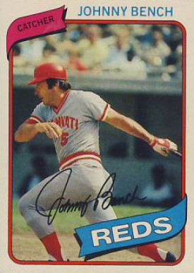 1980 Topps Johnny Bench #100 Baseball Card